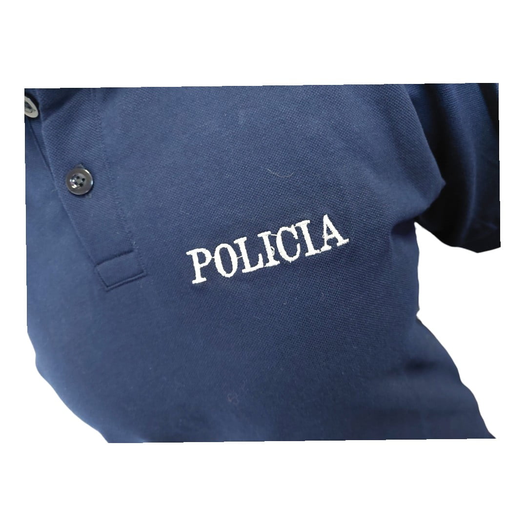Chomba Pique Bordada Policia Buenos Aires Pba - Imagen 7