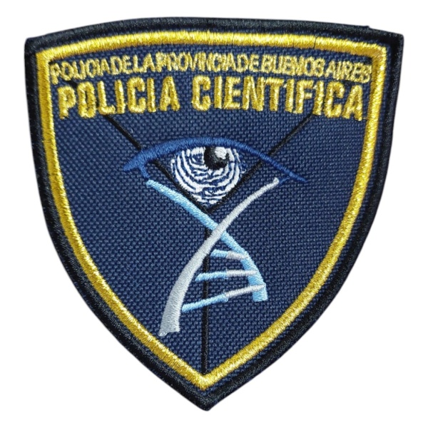 Escudo Bordado Policía Científica Parche Brazo - Imagen 2