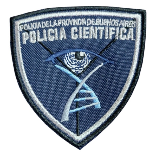 Escudo Bordado Policía Científica Parche Brazo - Imagen 3