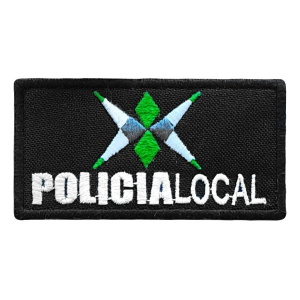 Oblea Bordada Policía Local Parche Escudo