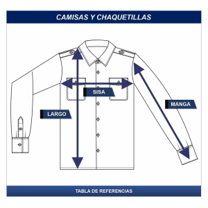 Camisa Ripstop Manga Corta Para Uniforme Con Escudo