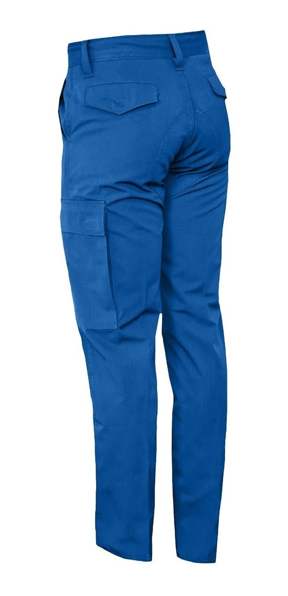 Pantalón Diseño Americano Ripstop Azul Francia Policial N2 - Imagen 2