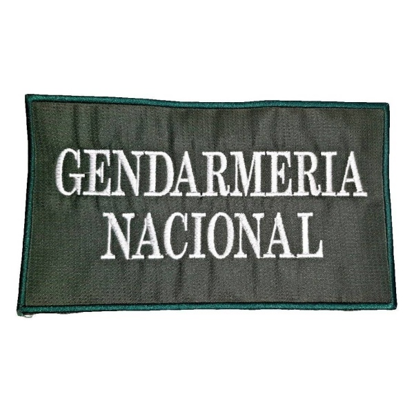 Parche para Espalda Gendarmería Nacional