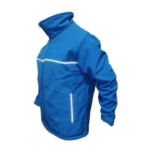 Campera Softshell Impermeable Azul Francia