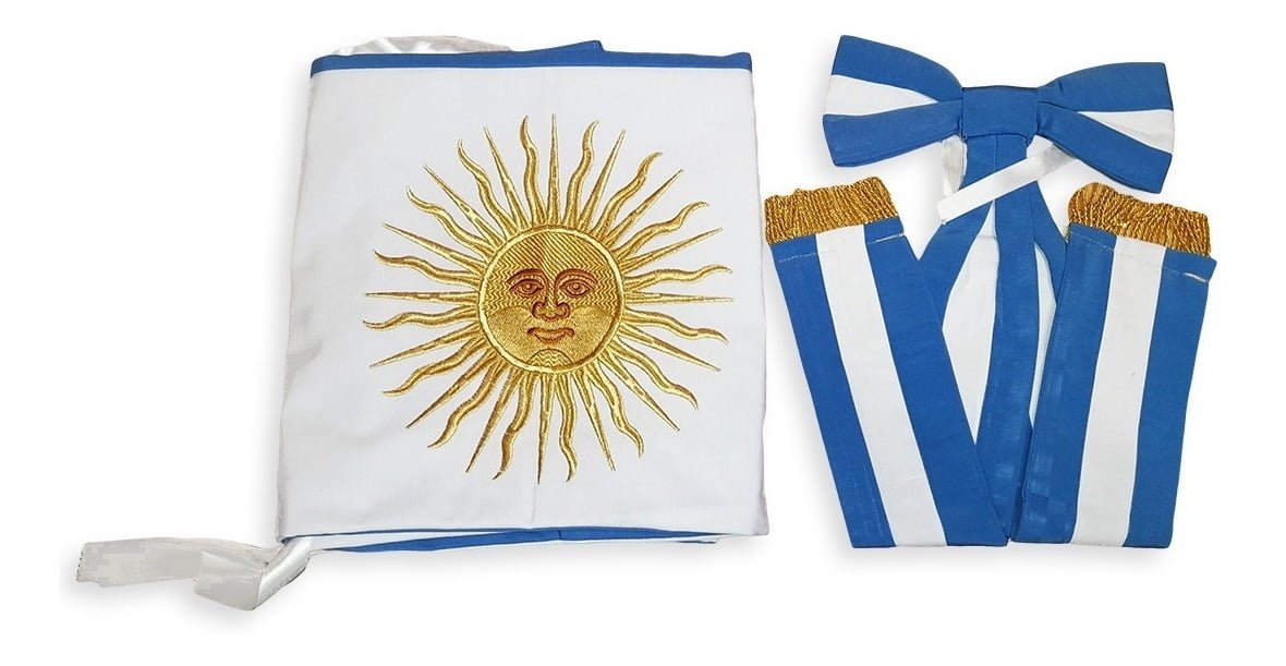 Bandera Argentina De Ceremonia Original