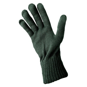 Guantes Invierno De Lana Verde Oliva