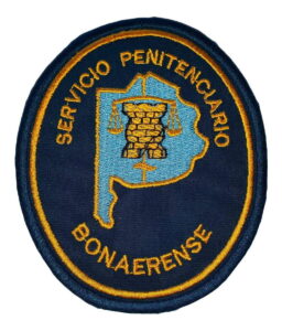Escudo Bordado Servicio Penitenciario Bonaerense 1 Linea Dor