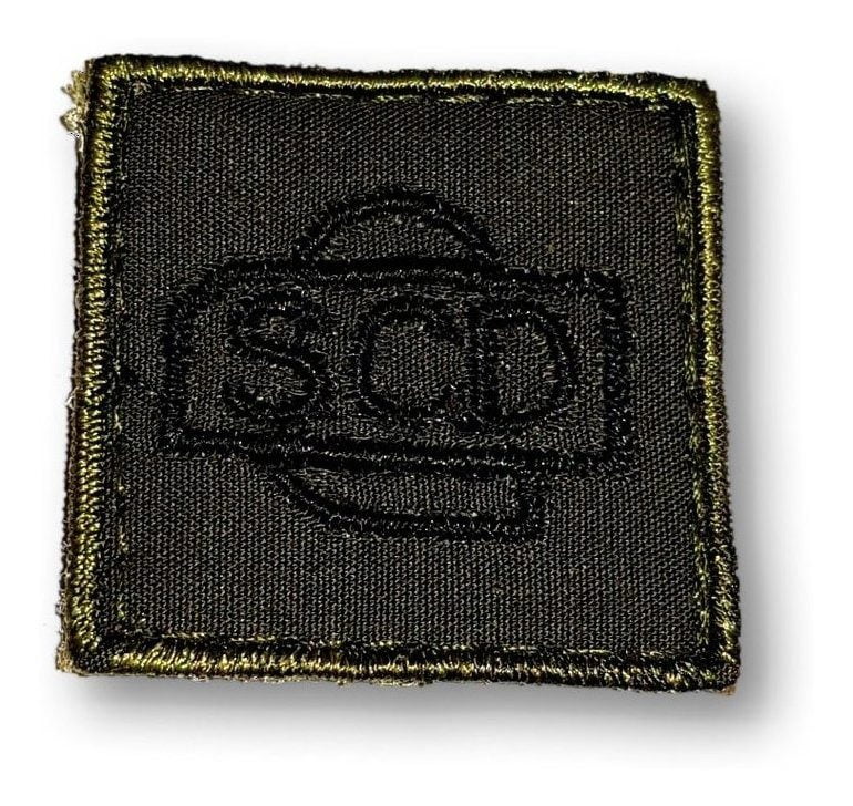 Distintivo Parche Bordado Ejército Argentino Arma Verde - Imagen 2
