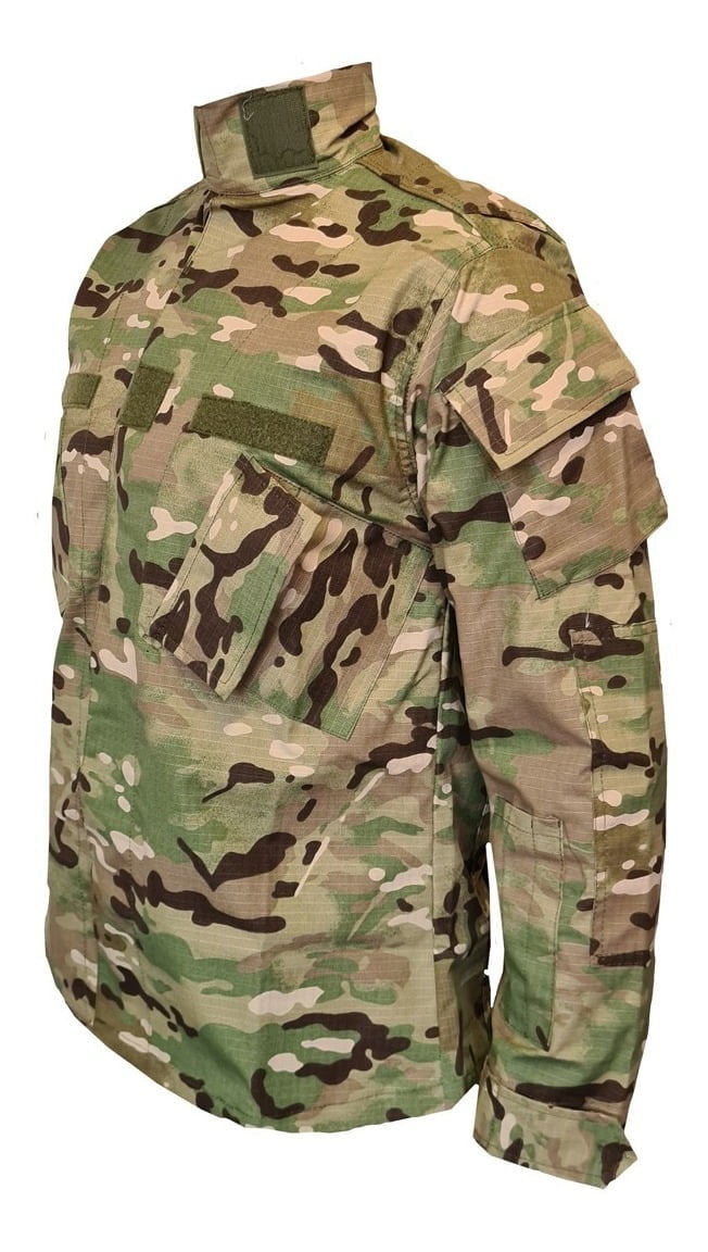 Chaquetilla Táctica Cuello Mao Diseño Americano Multicam - Imagen 2