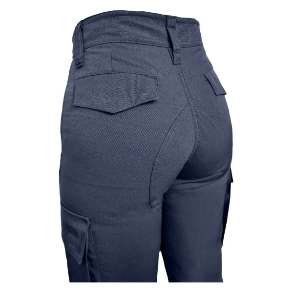 Pantalón Táctico Cargo Policial De Combate De Ripstop Azul - Imagen 2