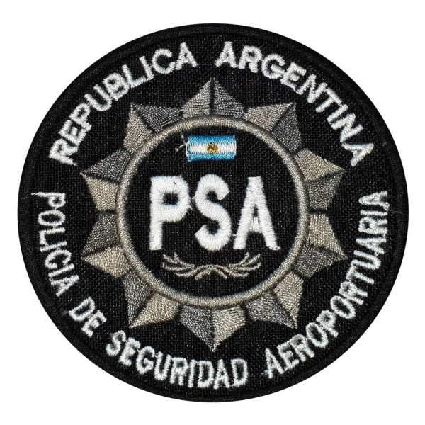 Escudo Bordado Policía De Seguridad Aeroportuaria Psa