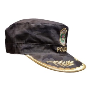 Kepi De Ripstop Para Policía Bsas Con Laureles Y Serreta