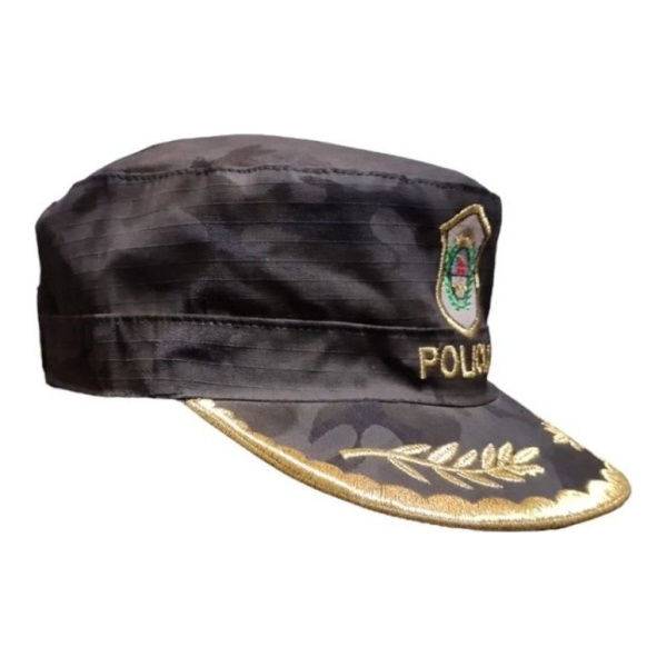 Kepi De Ripstop Para Policía Bsas Con Laureles Y Serreta - Imagen 3