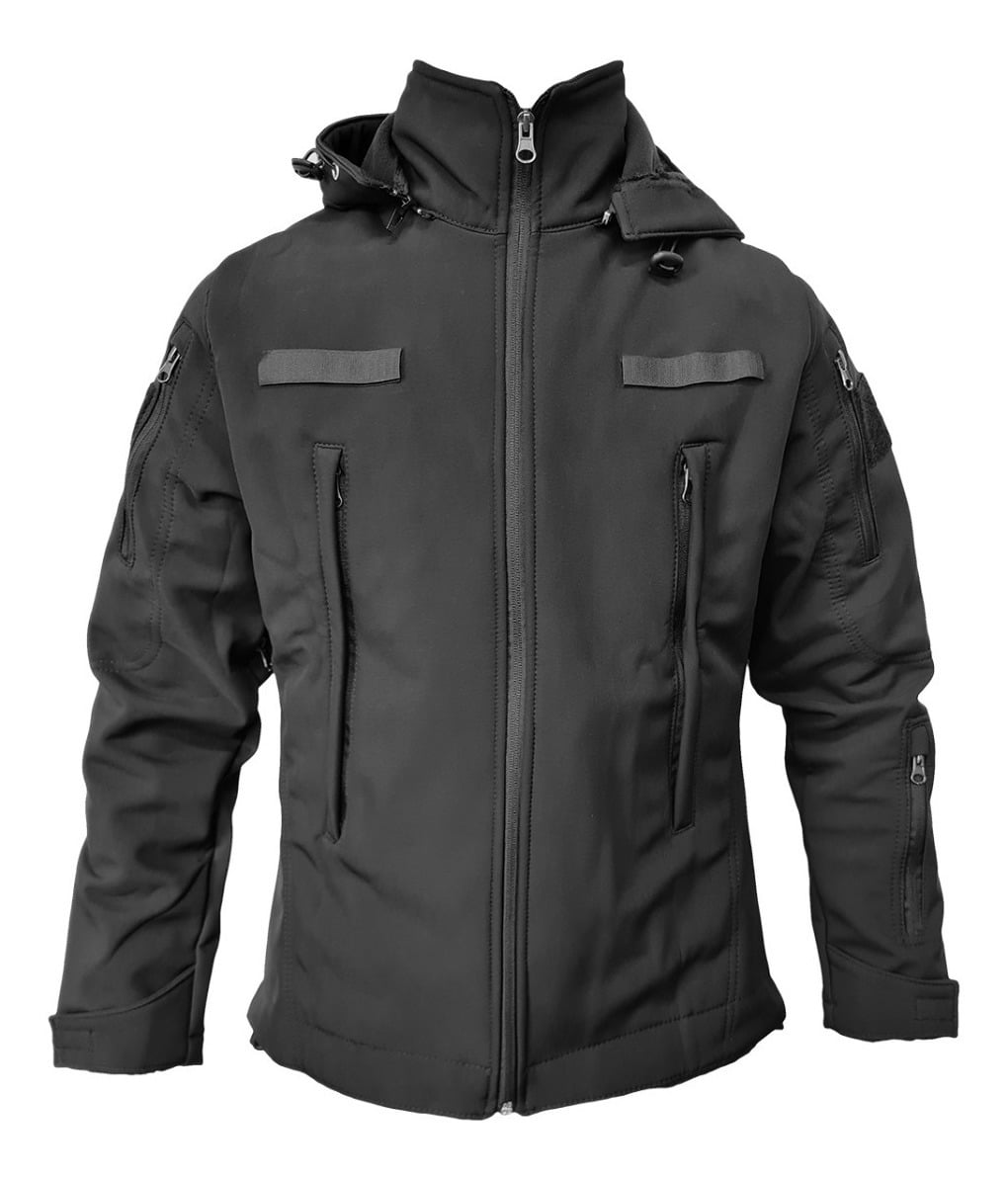 Campera Softshell Impermeable Rompe Vientos Abrojo Uniforme - Imagen 7