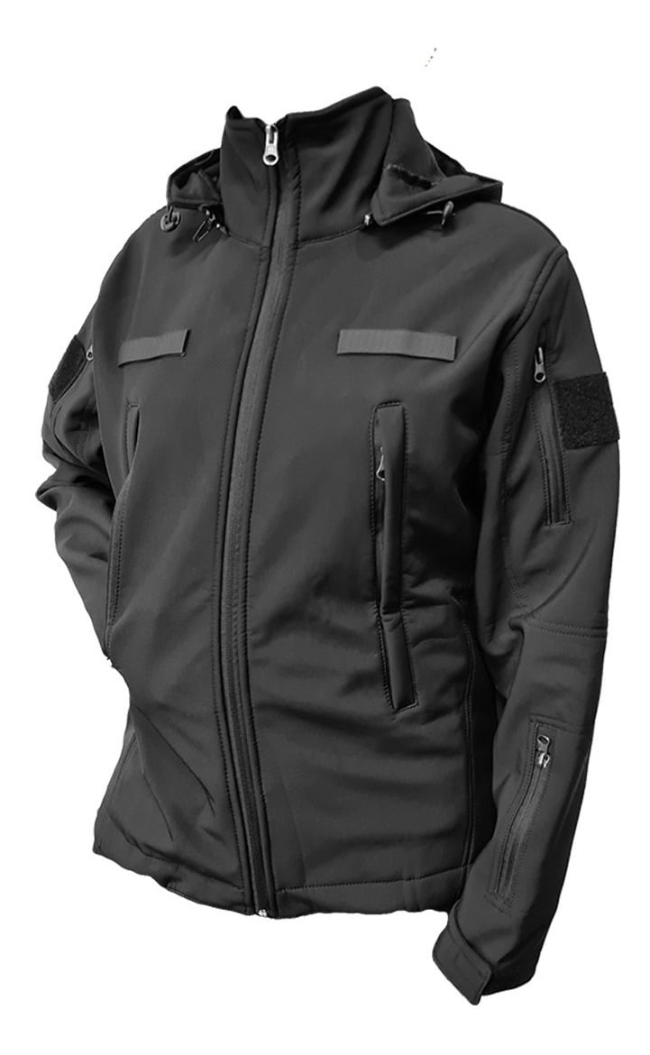 Campera Softshell Impermeable Rompe Vientos Abrojo Uniforme - Imagen 8