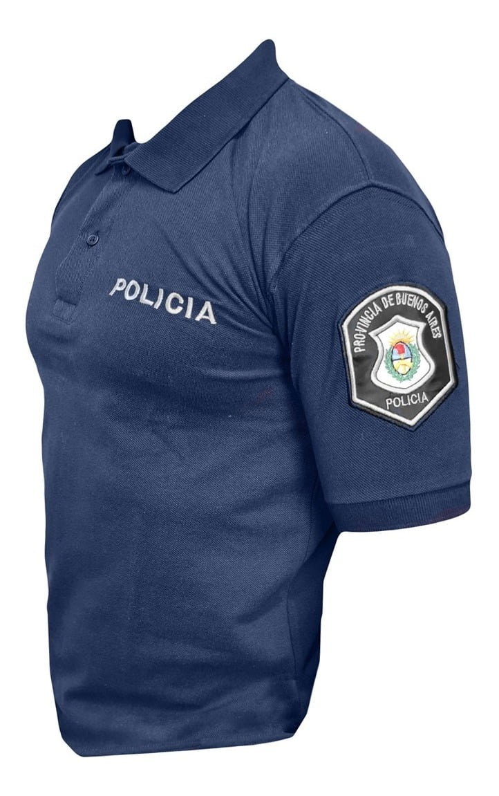 Chomba Manga Corta Policía Buenos Aires - Imagen 2