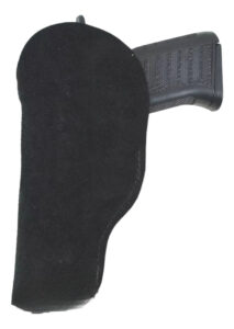 Funda Pistolera Interna Universal Cuero Gamuzada