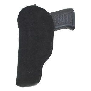 Funda Pistolera Interna Universal Cuero Gamuzada