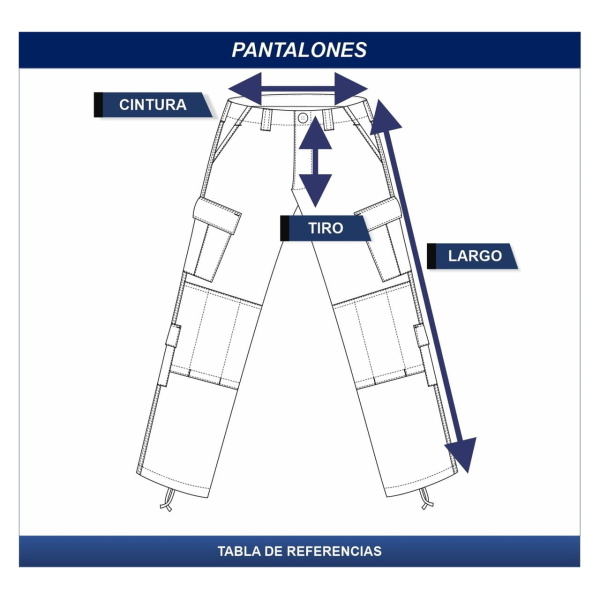 Pantalón Táctico Ripstop Diseño Clásico Woodland Selva - Imagen 4