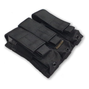 Pouch Porta Cargador Triple 9/40/45 Sistema Molle Houston