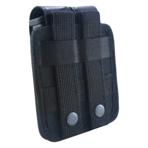 Porta Cargador Táctico Doble Cuero Elite Molle