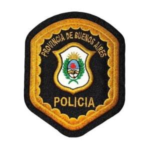 Escudo Bordado Policía De Provincia Buenos Aires Parche