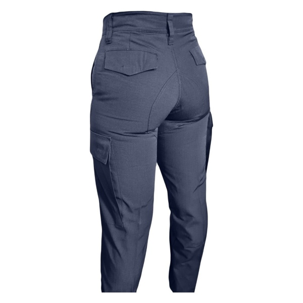 Pantalón Táctico Cargo Policial De Combate De Ripstop Azul - Imagen 5