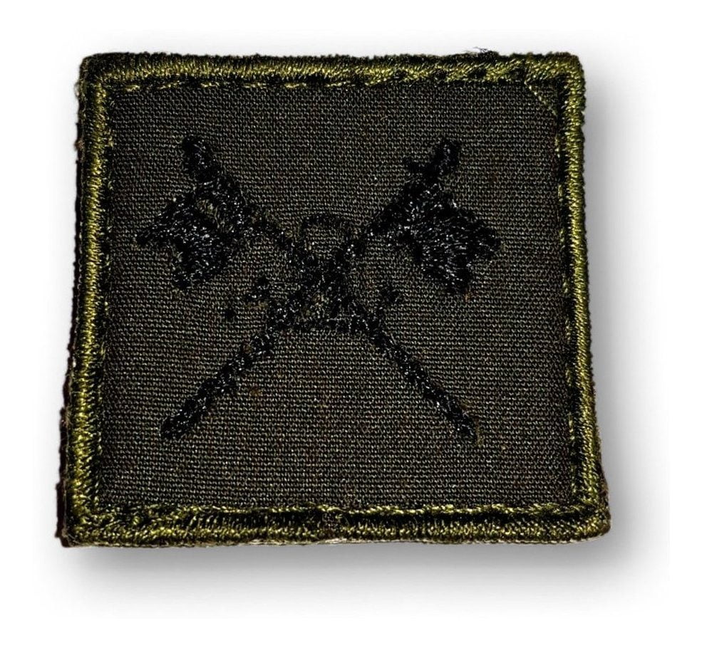 Distintivo Parche Bordado Ejército Argentino Arma Verde - Imagen 12