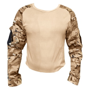 Remera Táctica Combate Combat Shirt Camuflada Mangas Ripstop