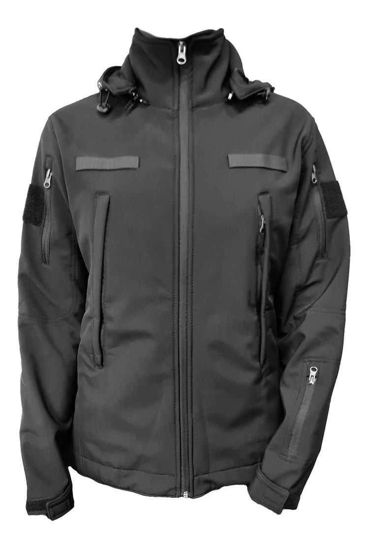 Campera Softshell Impermeable Rompe Vientos Abrojo Uniforme - Imagen 9
