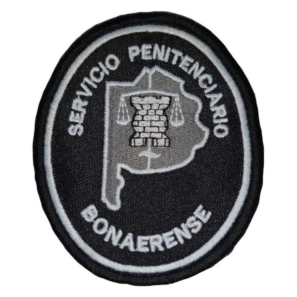 Escudo Bordado Servicio Penitenciario Bonaerense 1 Linea Dor