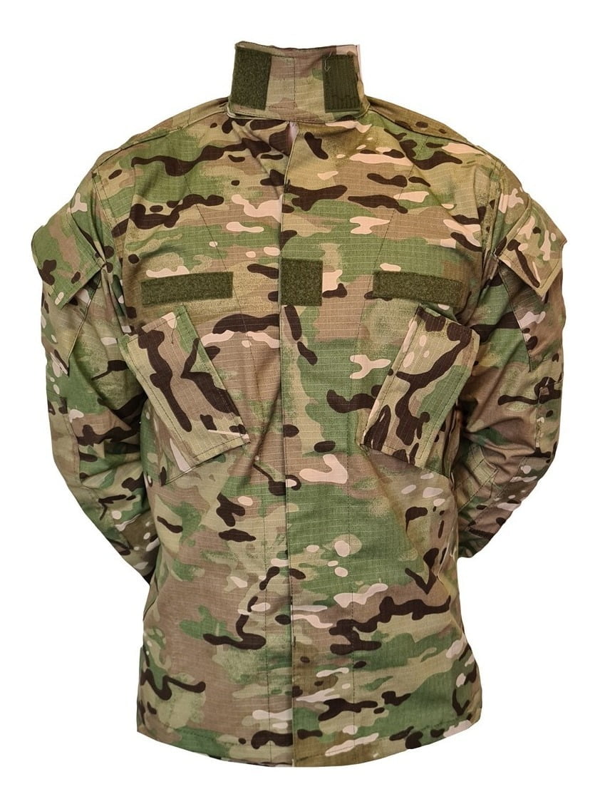 Chaquetilla Táctica Cuello Mao Diseño Americano Multicam - Imagen 3