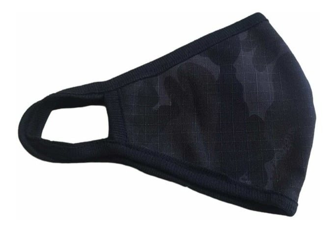 Tapaboca Camuflado Tipo Militar Ripstop - Imagen 2
