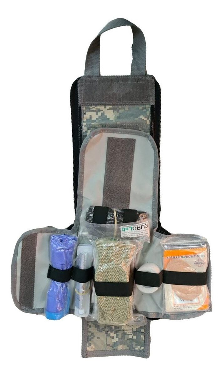 Pouch Táctico Porta Botiquín Primeros Auxilios Bipa V - Imagen 6