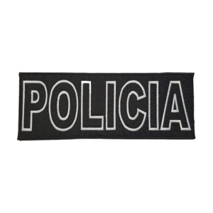 Badana Bordada Policía Parche Escudo