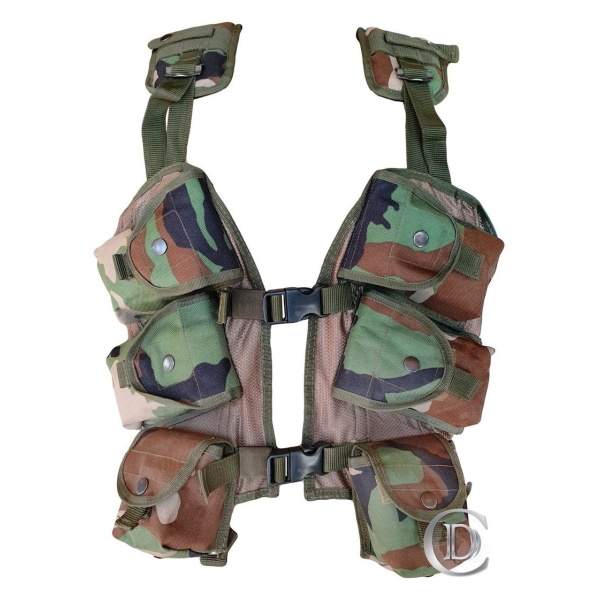 Chaleco Táctico Modelo Cmn Camuflado