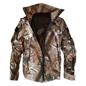 Campera Softshell Tricapa Tactica Camuflada Campinox