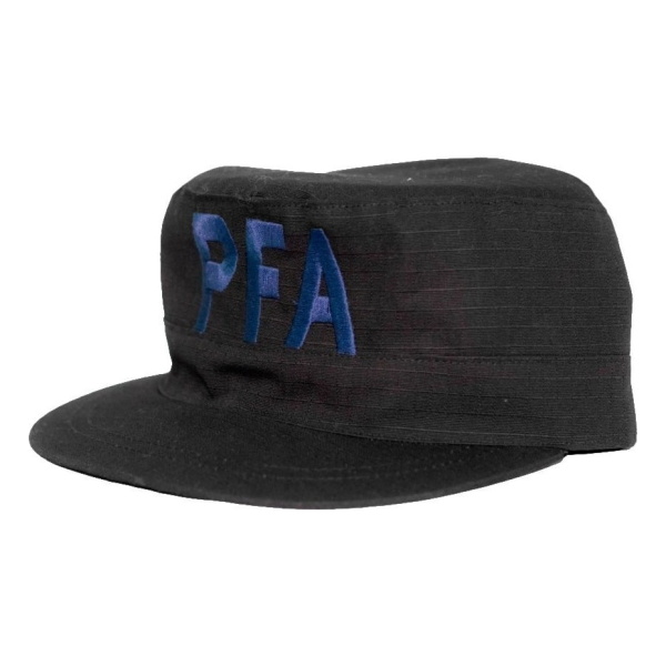 Kepi Quepi Ripstop Negro Policía Federal Pfa