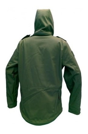 Campera Softshell Impermeable Rompe Vientos Abrojo Uniforme - Imagen 12
