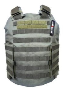 Chaleco Funda Porta Placa Blackops Molle Verde