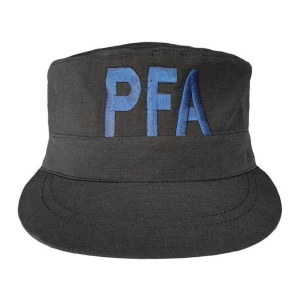 Kepi Quepi Ripstop Negro Policía Federal Pfa