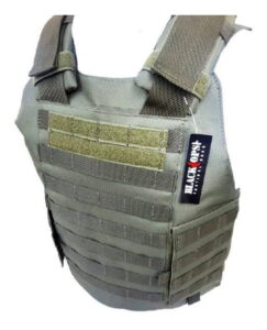 Chaleco Funda Porta Placa Blackops Molle Verde