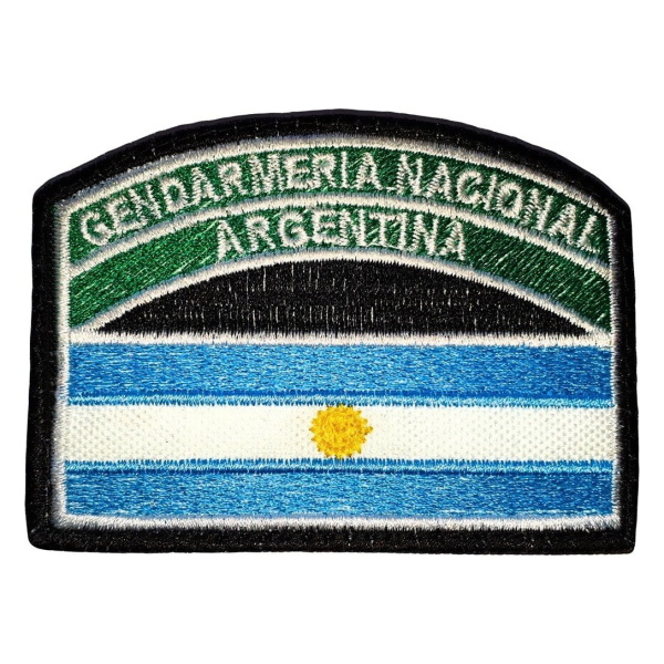 Escudo Bordado Gendarmería Nacional Gna Parche Brazo - Imagen 2