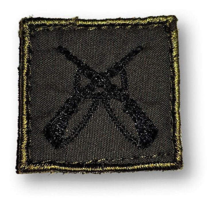 Distintivo Parche Bordado Ejército Argentino Arma Verde - Imagen 5