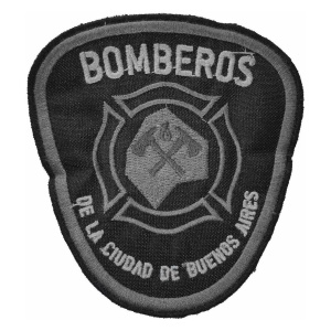 Escudo Bordado Policía Ciudad Bomberos Parche Brazo