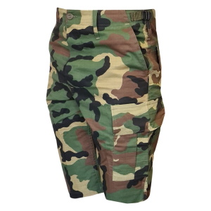 Pantalón Bermuda Ripstop Camuflada Woodland Selva