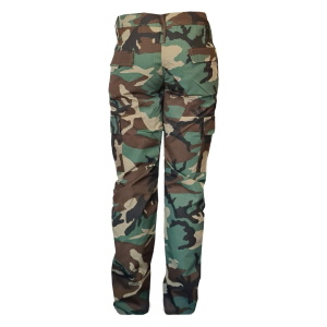 Pantalón Táctico Ripstop Diseño Clásico Woodland Selva