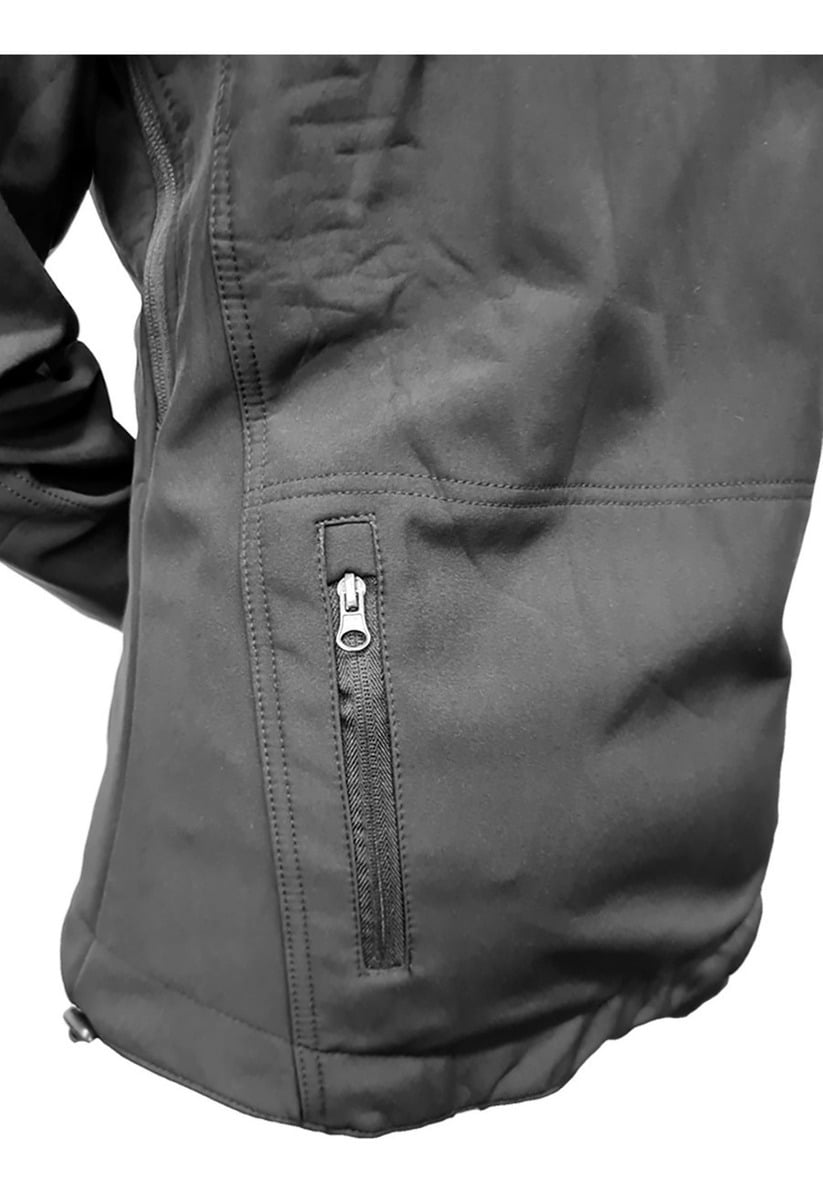 Campera Softshell Impermeable Rompe Vientos Abrojo Uniforme - Imagen 5