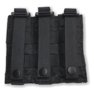 Pouch Porta Cargador Triple 9/40/45 Sistema Molle Houston