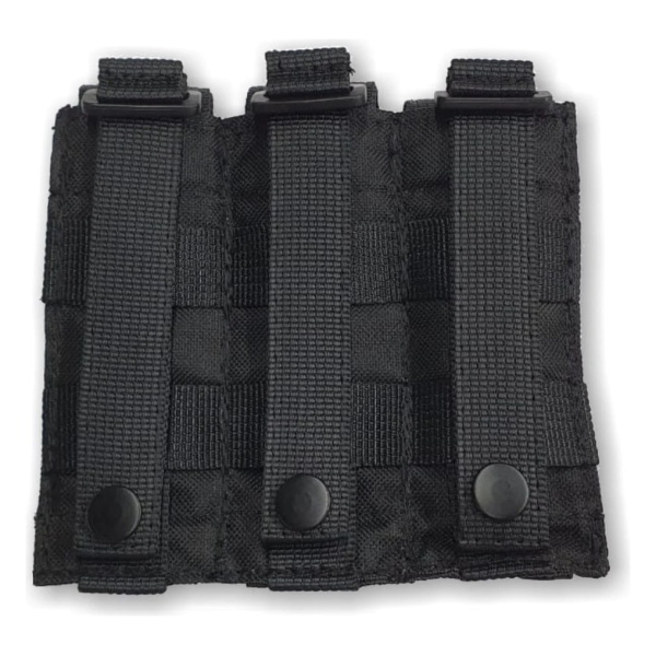 Pouch Porta Cargador Triple 9/40/45 Sistema Molle Houston - Imagen 3